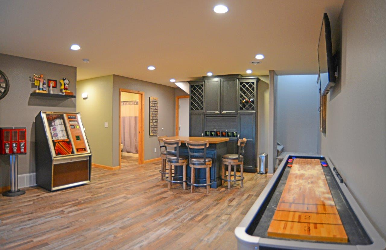 wick buildings residential home game room
